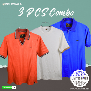Smart Combo: 2 Polos + 1 T-Shirt